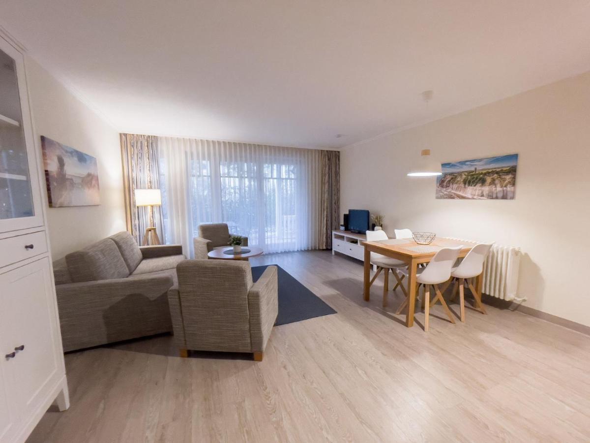 Duenenpark Binz - Komfort Ferienwohnung Mit 1 Schlafzimmer Und Terrasse Im Erdgeschoss 251 Bagian luar foto